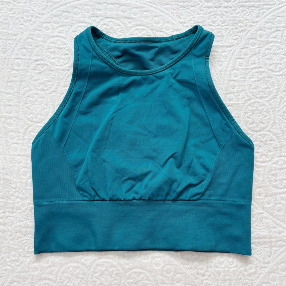 Lululemon Medium Support Ebb to Train Bra (C/D),‎ Laguna Sz 8